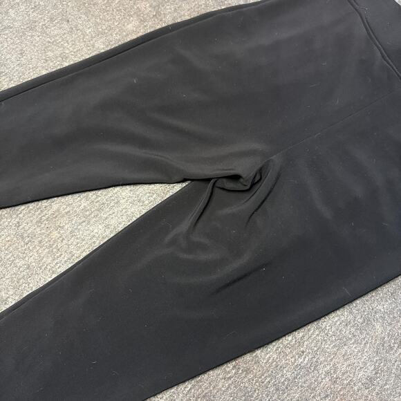 Joseph Ribkoff Black Ruched Satin Front Pull-On Pants Size 12 Made in Canada - Picture 9 of 13